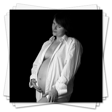 Těhotenské fotografie - Hanka