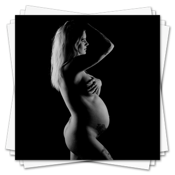 Těhotenské fotografie - Zuzana