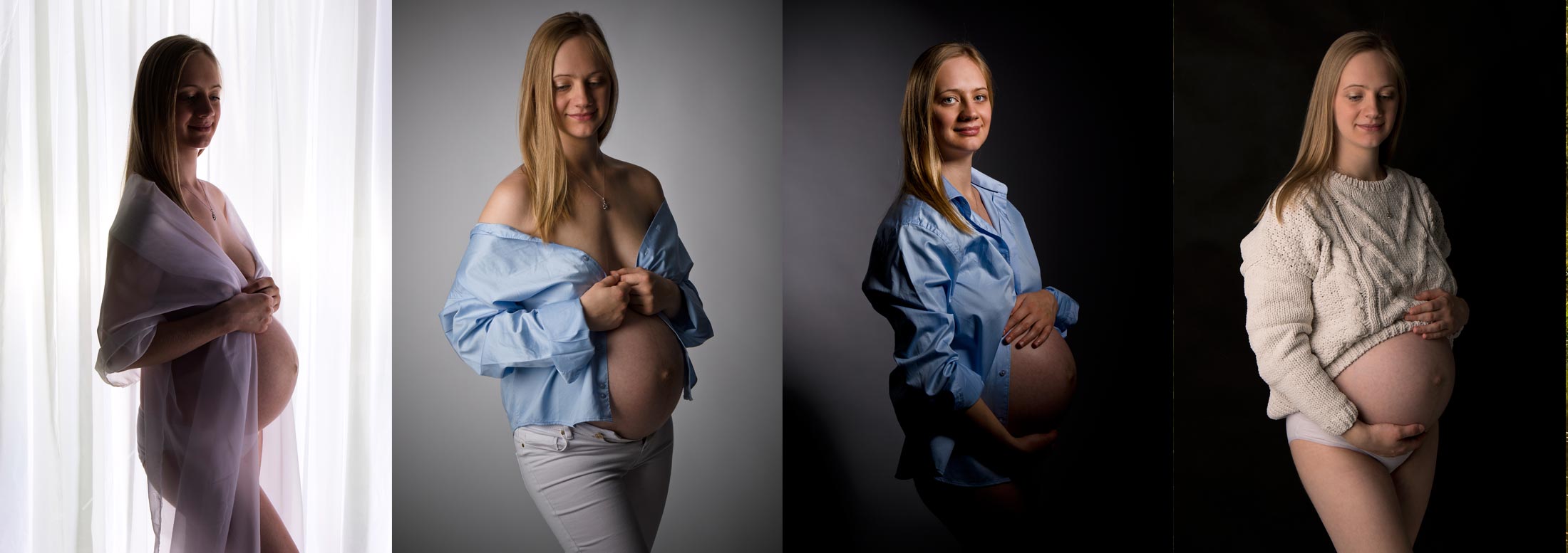 Těhotenská fotografie - Adéla